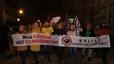 "Kalisz wolny od faszyzmu". Manifestacja po antysemickim marszu 11 listopada