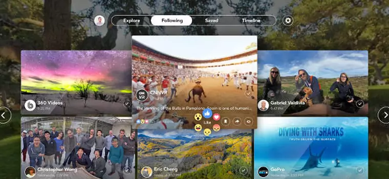 Facebook 360 - nowa aplikacja dla Gear VR