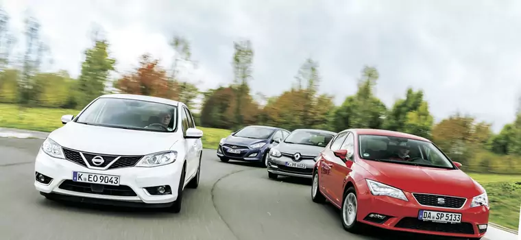 Hyundai i30 kontra Nissan Pulsar, Renault Megane, Seat Leon - Nissan wraca do klasy kompaktów