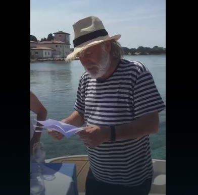Rade čita govor i danas na porinuću broda