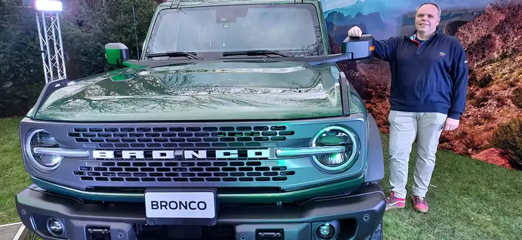 Ford Bronco zadebiutował w Polsce. Już go widzieliśmy i poznaliśmy ceny