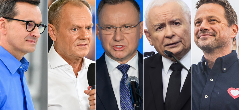 Sondaż IBRiS dla Onetu: Trzaskowski traci fotel lidera. Tusk walczy o podium