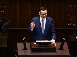 Mateusz Morawiecki wygłasza exposé