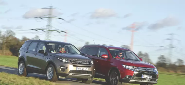 Land Rover Discovery Sport kontra Mitsubishi Outlander