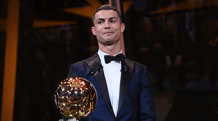 Ronaldo ötödször diadalmaskodott /Fotó: AFP