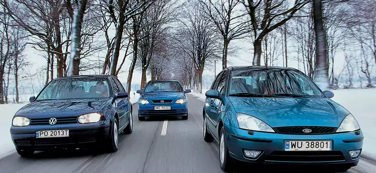 Ford Focus I kontra Opel Astra i Volkswagen Golf: kiedyś przeboje rynkowe. A dziś?