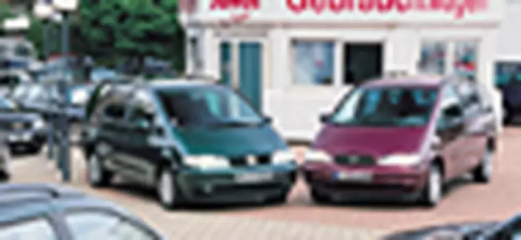 VW Sharan, Ford Galaxy, Seat Alhambra - Z jednej taśmy