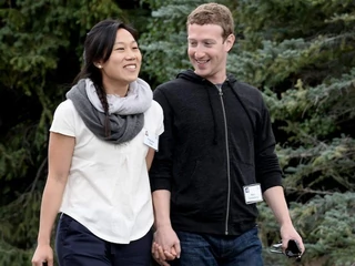 Mark Zuckerberg, chief executive officer and founder  Facebook Priscilla Chan 