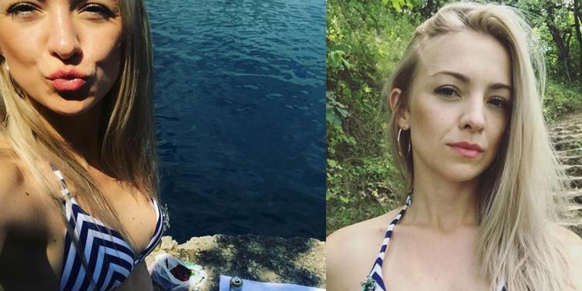 Kurdej Szatan w bikini Odważnie
