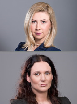 Aleksandra Szyszko i Eliza Szulc