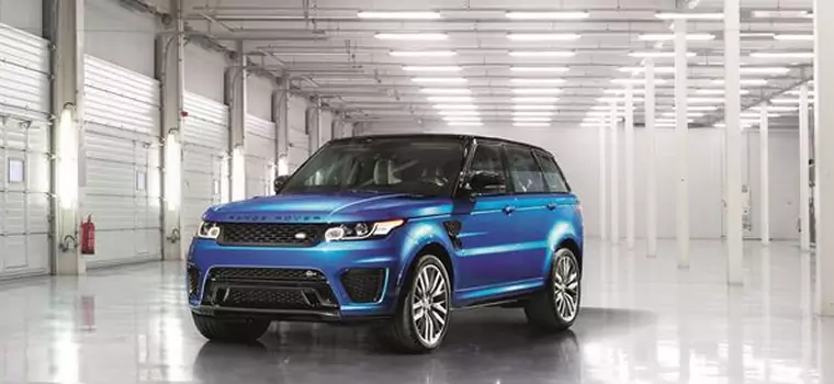 Range Rover Sport SVR jak rakieta