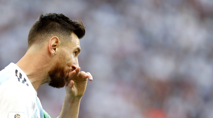 Messi Sokáig csak szenvedett a pályán / Fotó: EPA