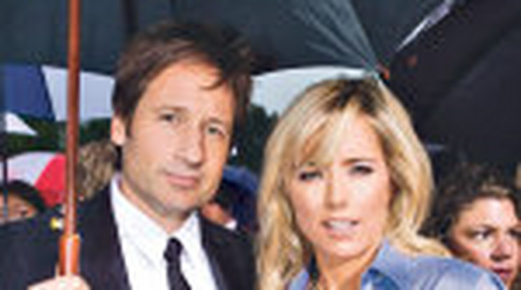 Megint kibékült Duchovny és Tea Leoni