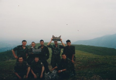 Pripadnici 125. motorne brigade