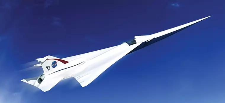 X-59 – cichy samolot naddźwiękowy NASA z silnikiem F-18 Hornet. Czym zaskakuje?
