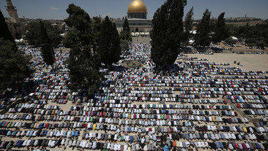 Wielotysięczne modły podczas ramadanu w Jerozolimie