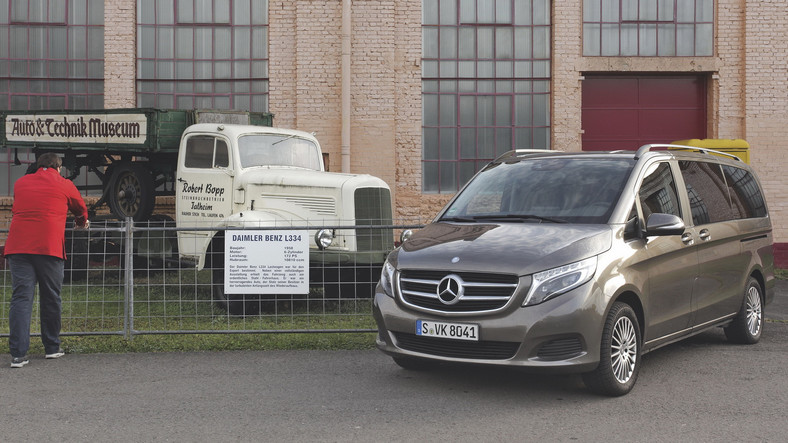 Mercedes V 220 d na dystansie 100 tys. km