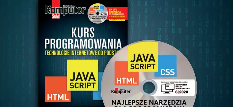 JavaScript, HTML, CSS - książka Komputer Świata
