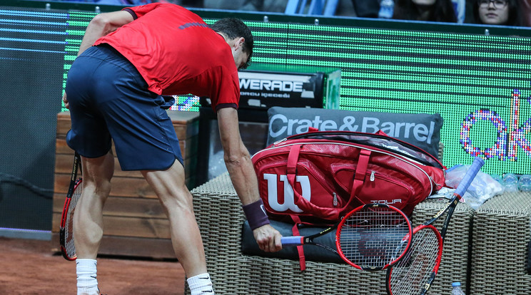 Elbukta a döntőt Dimitrov, az ütői bánták /Fotó: AFP