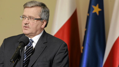 Komorowski: wszystkie teorie o zamachu w Smoleńsku uważam za błędne i szkodliwe