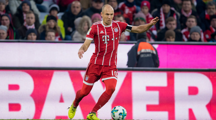 Arjen Robben jövőre már 34 éves lesz /Fotó: AFP