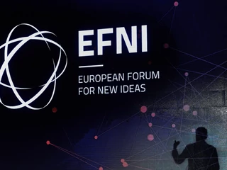 Sławomir Sikora, prezes Citi Handlowy, co roku ogłasza w trakcie EFNI zwycięzcę konkursu Emerging Market Champions.