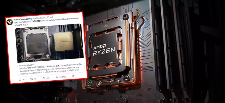 Zagadka spalonych procesorów AMD Ryzen 7000 rozwiązana. Znamy przyczynę