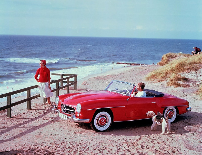 Mercedes 190 SL – 60 lat