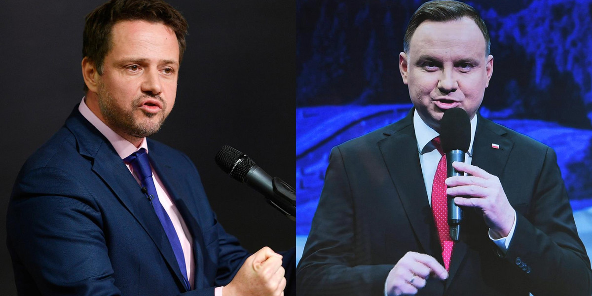 Wybory Prezydenckie Nowy Sonda Trzaskowski Vs Duda