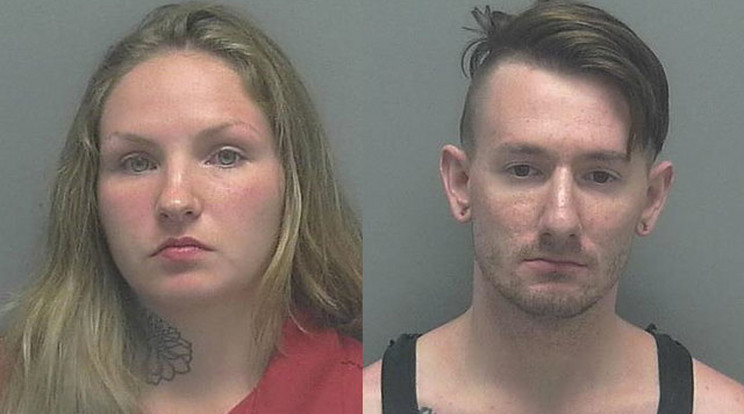 Tiana és Alexander Maranville előzetes letartóztatásba kerültek / Fotó: Lee County Sheriff's Office