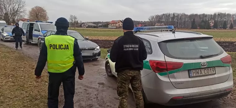 Policja ścigała BMW na węgierskich numerach. Trzeba było wezwać Straż Graniczną