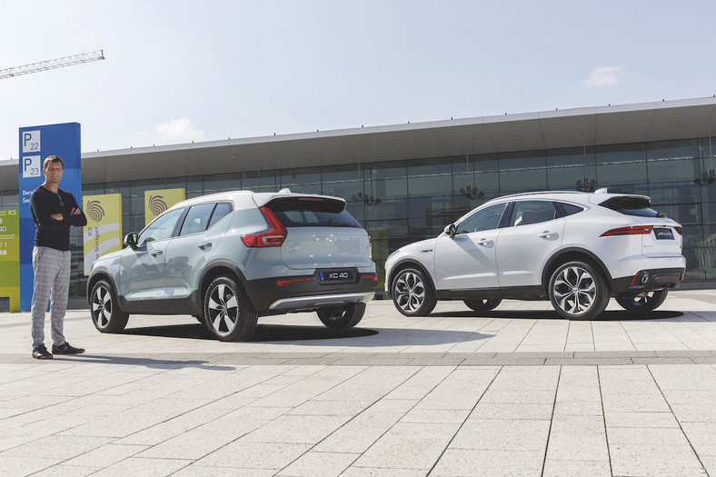 Jaguar E-Pace i Volvo XC40