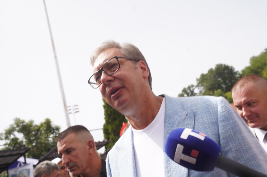 Aleksandar Vučić u Osečini