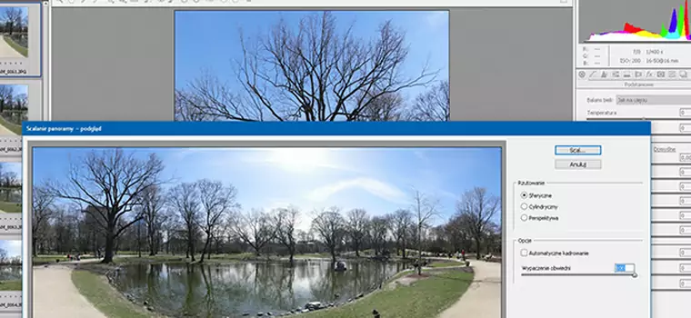 W Adobe Photoshop Lightroom i Camera Raw pojawiła się nowa funkcja dla zdjęć panoramicznych