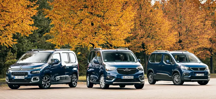 Kompaktowe na zewnątrz, duże w środku - Berlingo kontra Combo Life i Peugeot Rifter [RANKING]