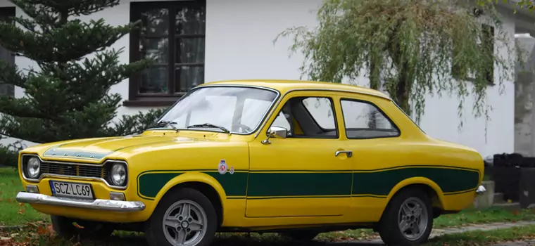 Ford Escort MKI: patrzcie, psia kostka jedzie!