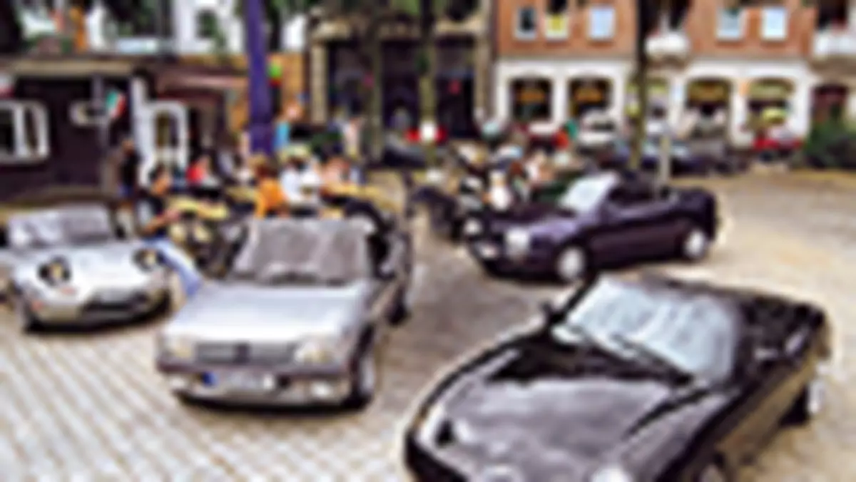 Fiat Barchetta, Mazda MX-5, Peugeot 205, VW Golf - Cabrio na początek