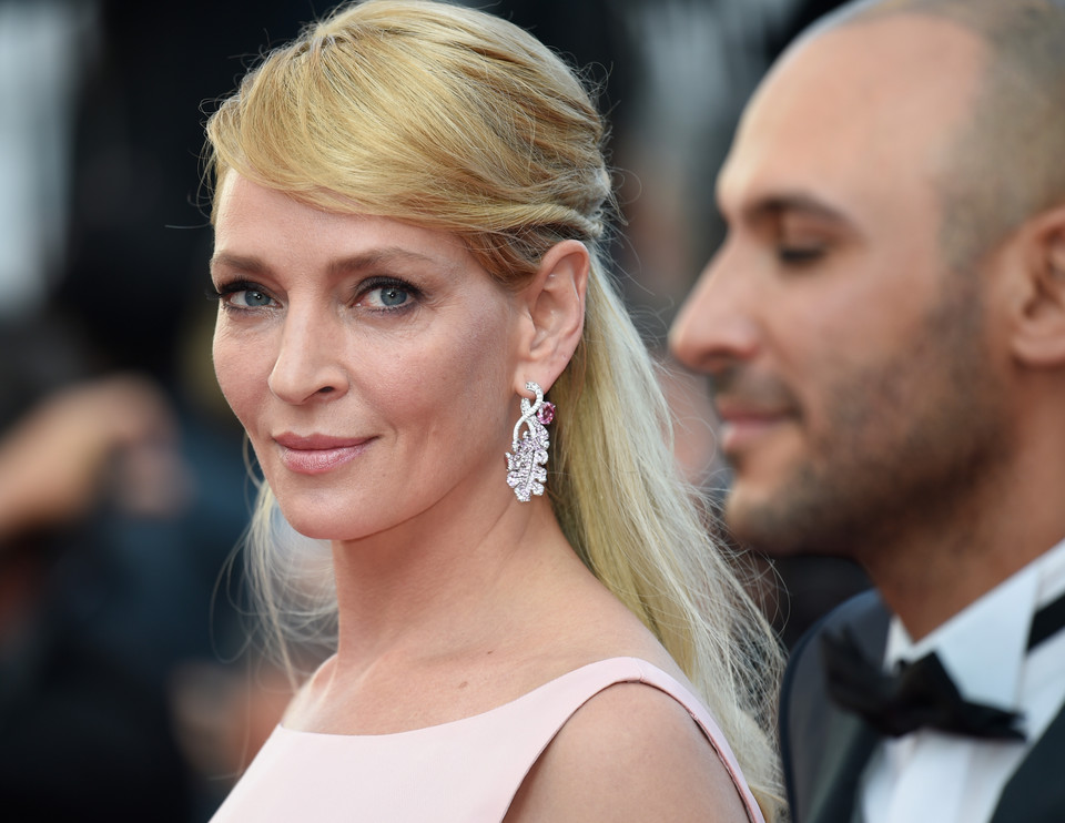 Kaja Śródka jak Uma Thurman na premierze filmu "Pitbull. Ostatni pies"