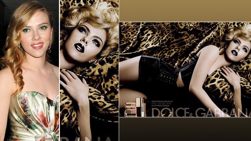 Scarlett Johansson w reklamie D&amp;G