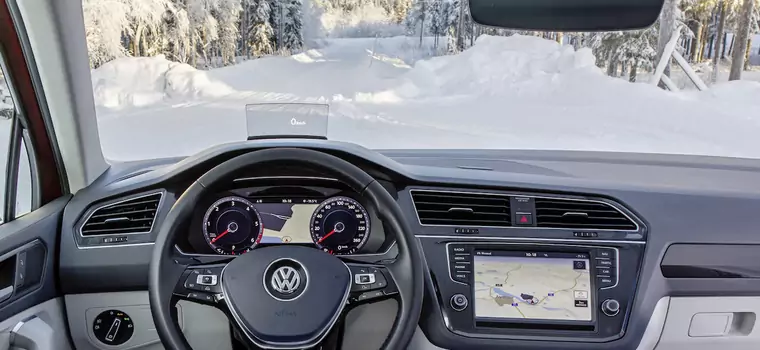 Bezprzewodowo podgrzewana szyba Volkswagena