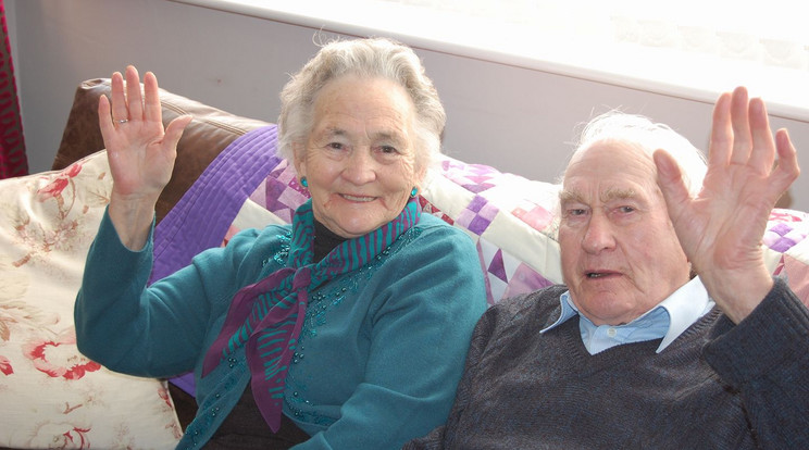 Russellék 71 évig éltek együtt,
egyszerre haltak meg /Fotó: Facebook