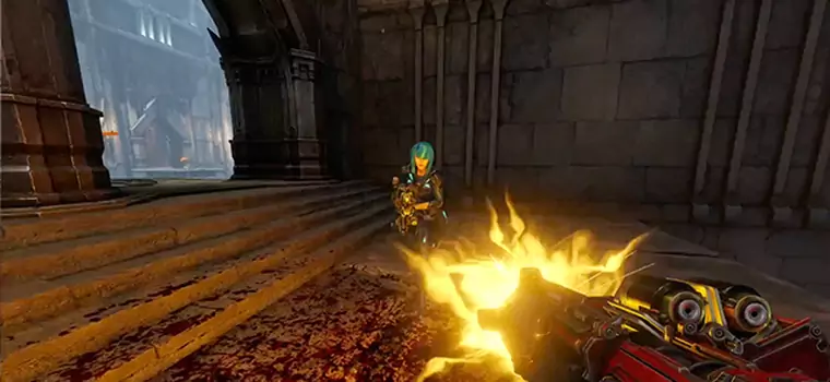 Quake Champions - zwiastun mapy Burial Chamber