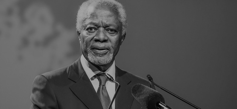 Nie żyje były sekretarz generalny ONZ Kofi Annan