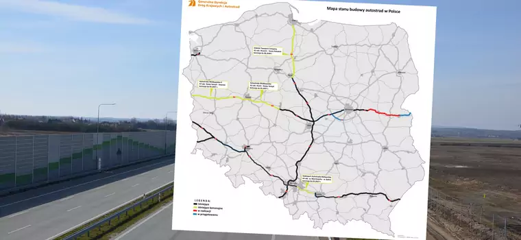 Autostrady w Polsce. Na które odcinki mogą jeszcze liczyć kierowcy? [MAPA]