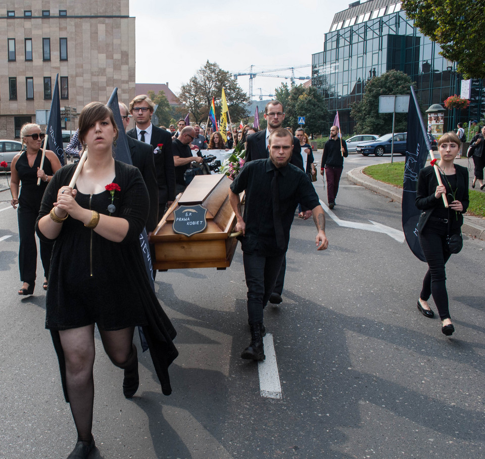 Protest w Gdańsku