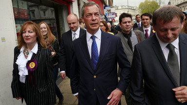 Nigel Farage zaatakowany podczas spotkania z wyborcami