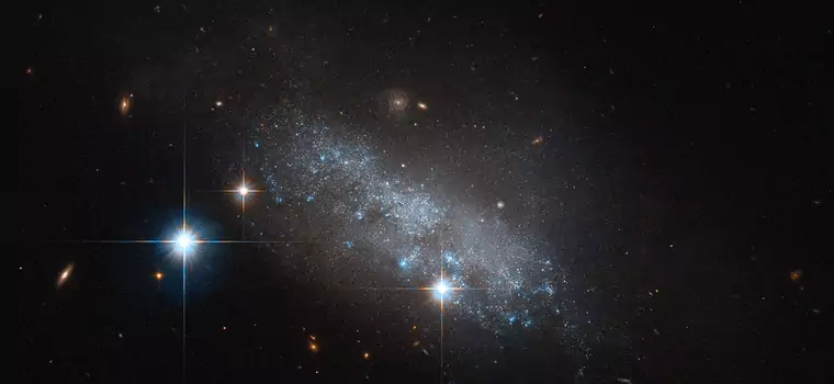 Galaktyki nieregularne — NASA pokazuje niesamowite zdjęcia. "Niektóre wyglądają jak plamy na płótnie"