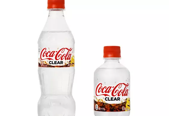 Przeźroczysta Coca-Cola już wkrótce trafi do sklepów. Prace nad przepisem trwały rok