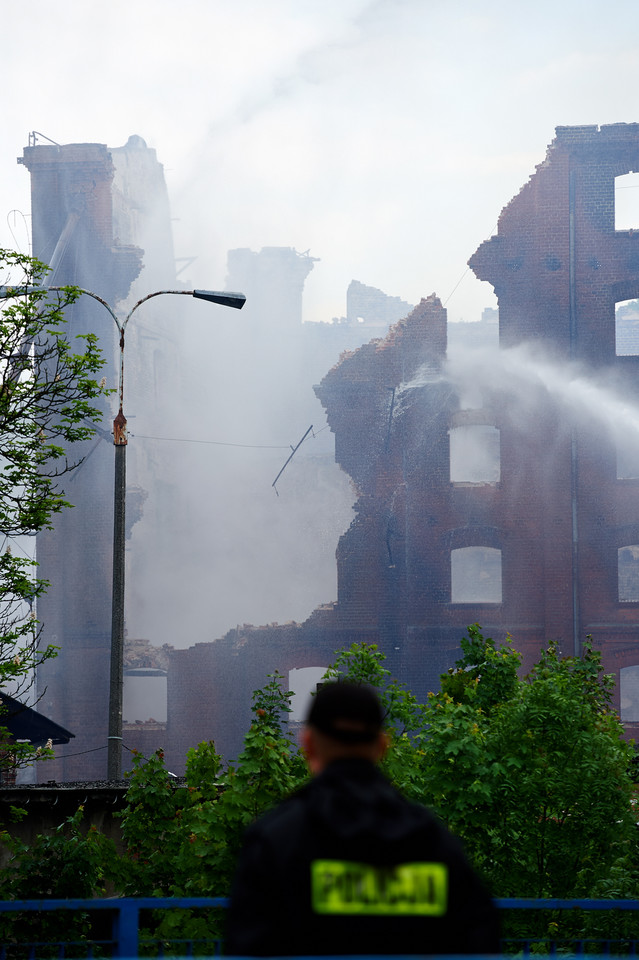 Młyn w Starogardzie Gdańskim stanął w ogniu