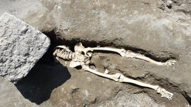 W Pompejach znaleziono wyjątkowy szkielet